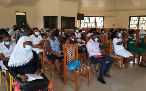 HSOPS Educates Staff Of Cape Coast Teaching Hospital On Tier 2 Pensions